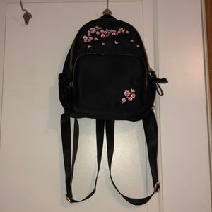 cherry mini backpack